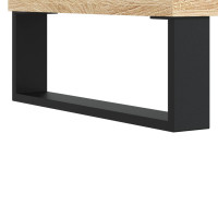 Produktbild för Badrumsskåp sonoma-ek 80x33x60 cm konstruerat trä