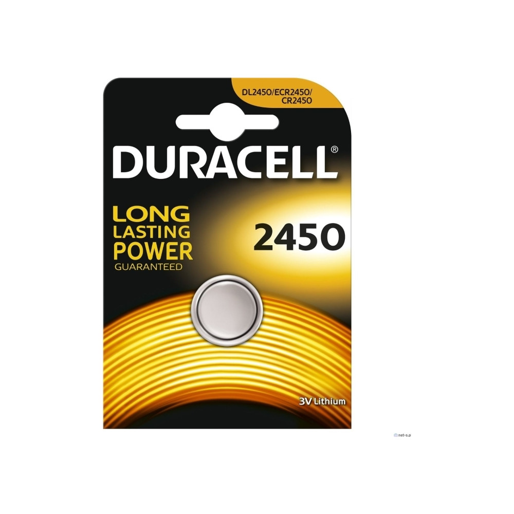 Produktbild för Duracell CR2450 hushållsbatteri Engångsbatteri Litium