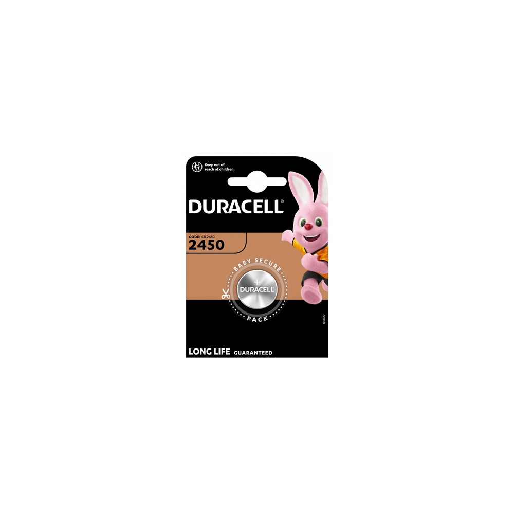 Produktbild för Duracell CR2450 hushållsbatteri Engångsbatteri Litium