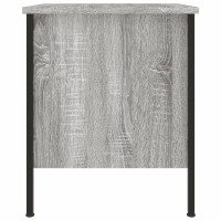 Produktbild för Sängbord 2 st grå sonoma 40x42x50 cm konstruerat trä