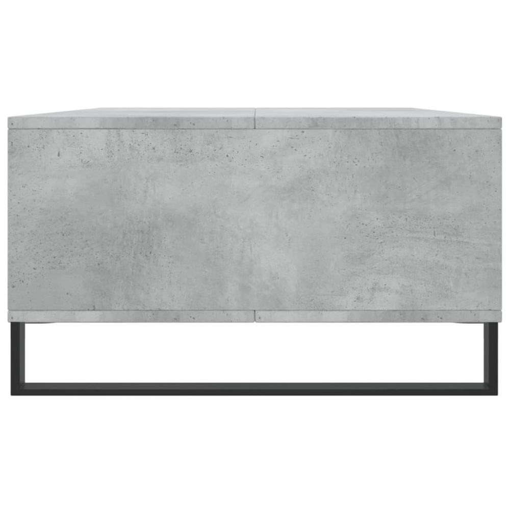 Produktbild för Soffbord betonggrå 104x60x35 cm konstruerat trä