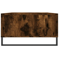 Produktbild för Soffbord rökfärgad ek 104x60x35 cm konstruerat trä