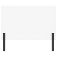 Produktbild för Soffbord vit 90x50x40 cm konstruerat trä