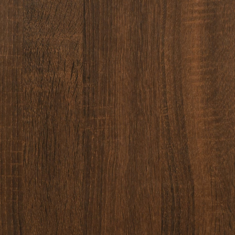 Produktbild för Byrå brun ek 40x35x70 cm konstruerat trä