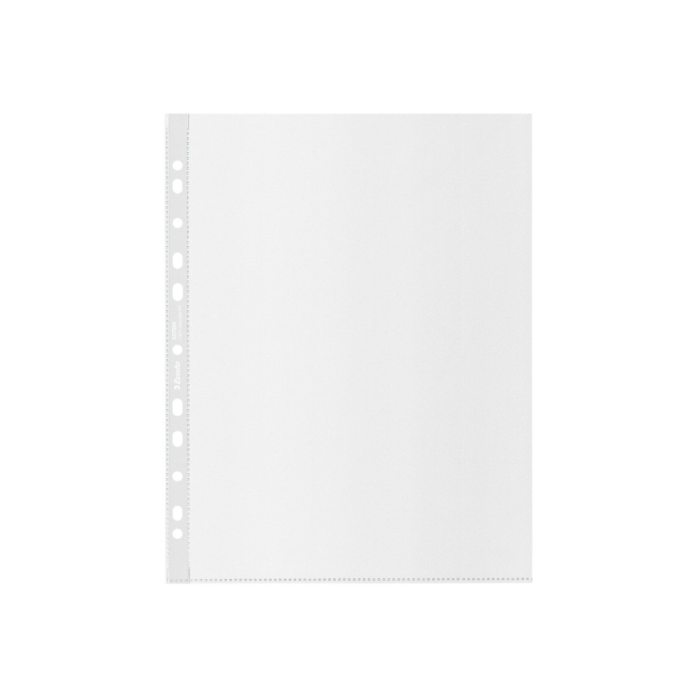 Produktbild för Esselte De Luxe - arkskyddare - för A4, 220 x 300 mm - kapacitet: 80 ark (paket om 50)