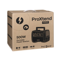 Miniatyr av produktbild för ProXtend PX500 bärbar kraftstation 9 Litiumjärnfosfat (LiFePo4) 192000 mAh 600 W 8 kg