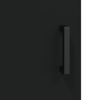 Produktbild för Tv-bänk svart 150x30x50 cm konstruerat trä