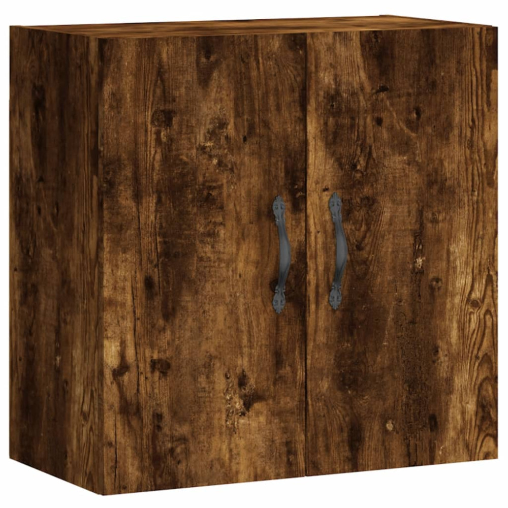 Produktbild för Väggskåp rökfärgad ek 60x31x60 cm konstruerat trä