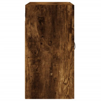 Produktbild för Väggskåp rökfärgad ek 60x31x60 cm konstruerat trä