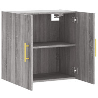 Produktbild för Väggskåp grå sonoma 60x31x60 cm konstruerat trä