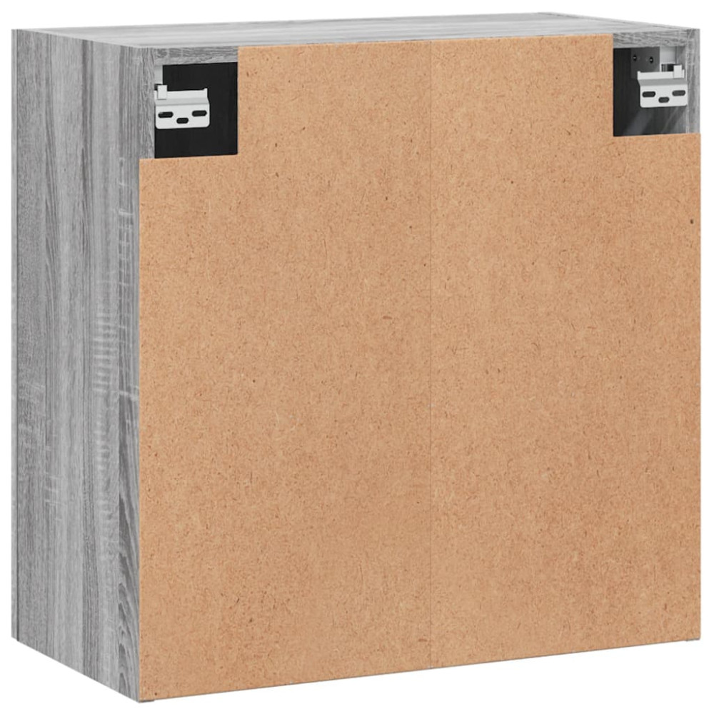 Produktbild för Väggskåp grå sonoma 60x31x60 cm konstruerat trä