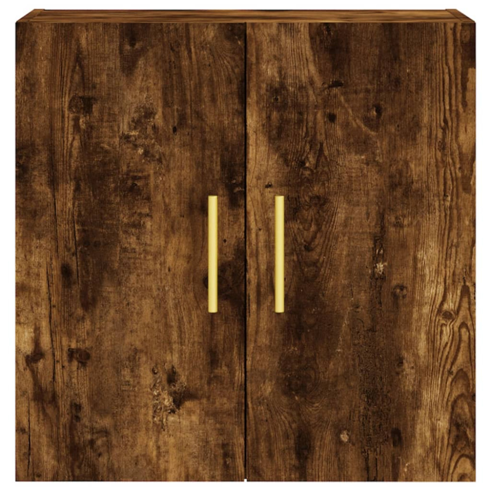 Produktbild för Väggskåp rökfärgad ek 60x31x60 cm konstruerat trä