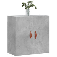 Produktbild för Väggskåp betonggrå 60x31x60 cm konstruerat trä