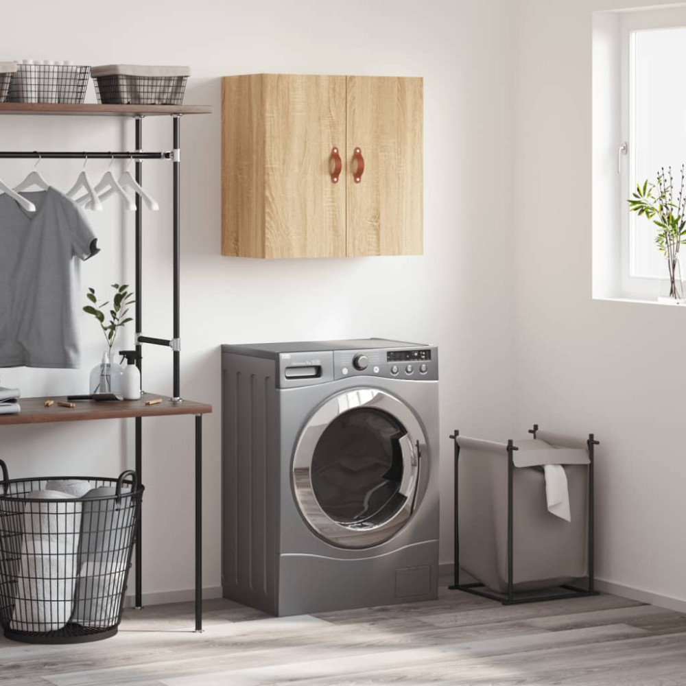 Produktbild för Väggskåp sonoma-ek 60x31x60 cm konstruerat trä