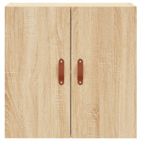 Produktbild för Väggskåp sonoma-ek 60x31x60 cm konstruerat trä