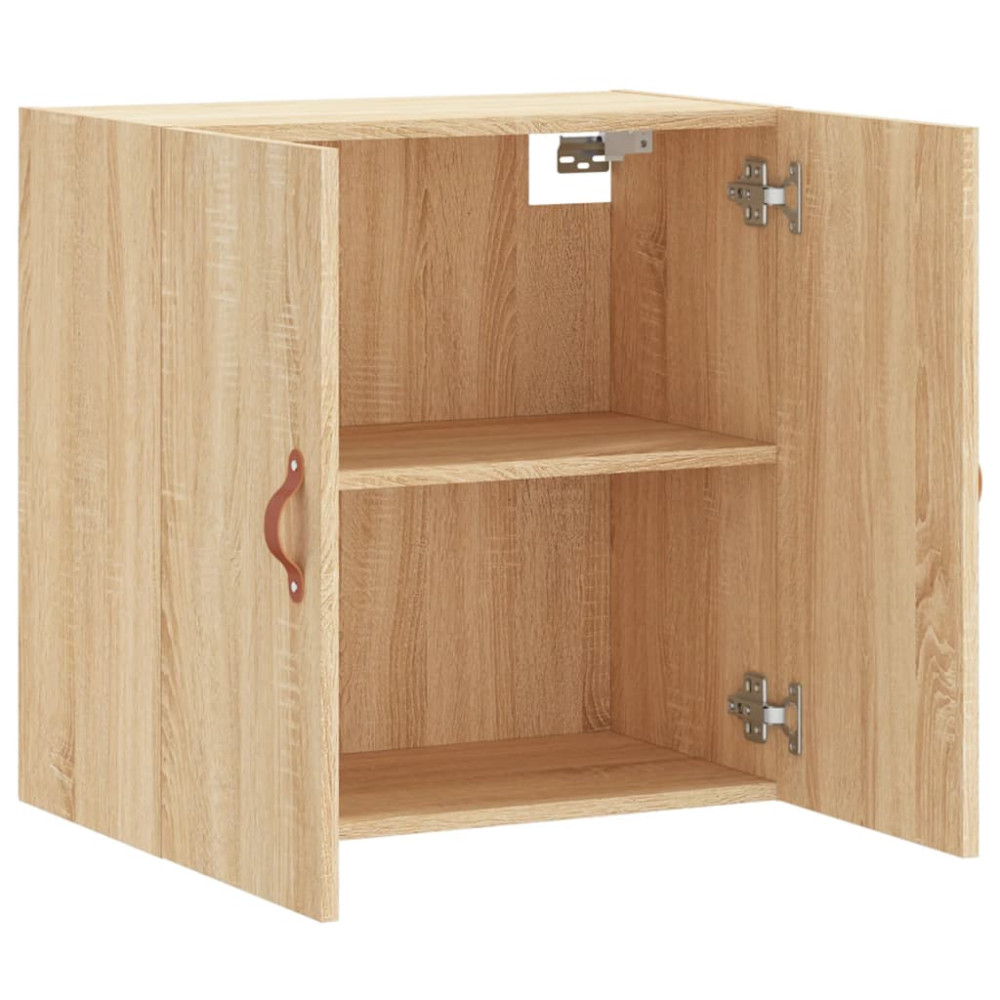 Produktbild för Väggskåp sonoma-ek 60x31x60 cm konstruerat trä