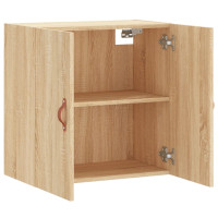 Produktbild för Väggskåp sonoma-ek 60x31x60 cm konstruerat trä