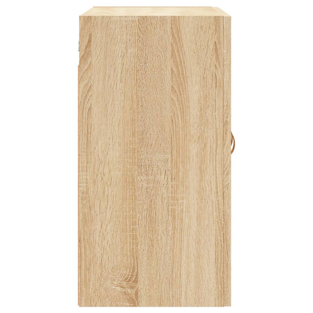 Produktbild för Väggskåp sonoma-ek 60x31x60 cm konstruerat trä