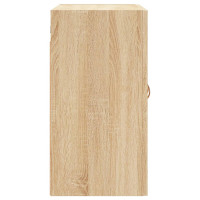 Produktbild för Väggskåp sonoma-ek 60x31x60 cm konstruerat trä