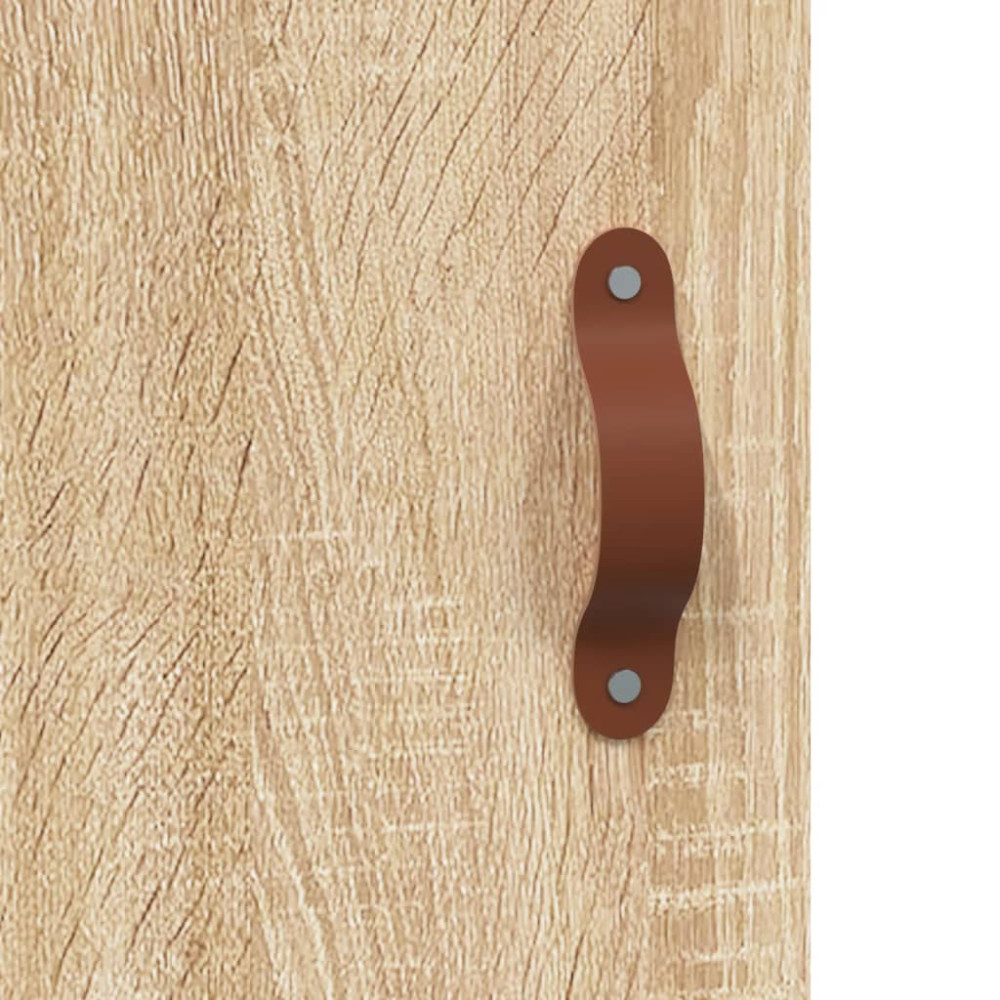 Produktbild för Väggskåp sonoma-ek 60x31x60 cm konstruerat trä