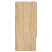 Produktbild för Väggskåp sonoma-ek 60x31x70 cm konstruerat trä