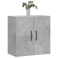 Produktbild för Väggskåp betonggrå 60x31x60 cm konstruerat trä
