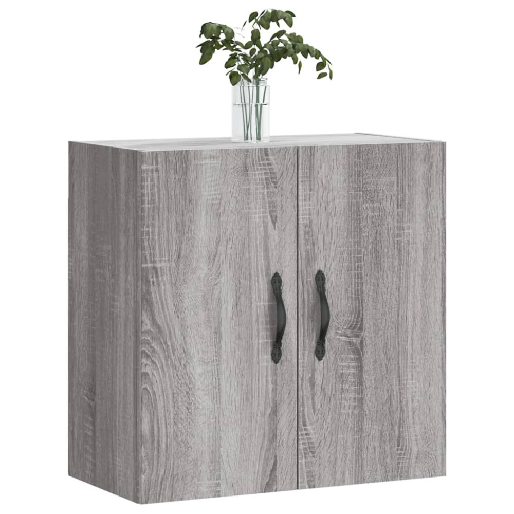 Produktbild för Väggskåp grå sonoma 60x31x60 cm konstruerat trä