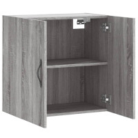 Produktbild för Väggskåp grå sonoma 60x31x60 cm konstruerat trä