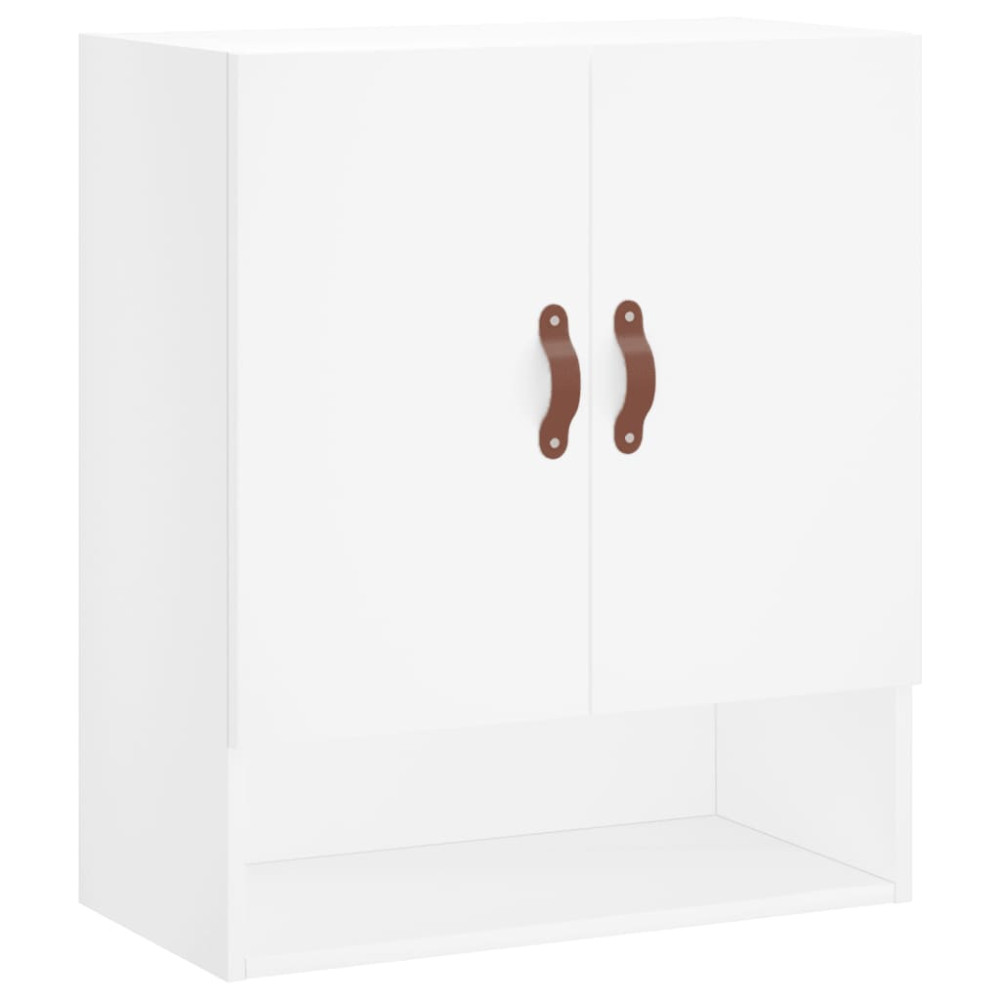 Produktbild för Väggskåp vit 60x31x70 cm konstruerat trä