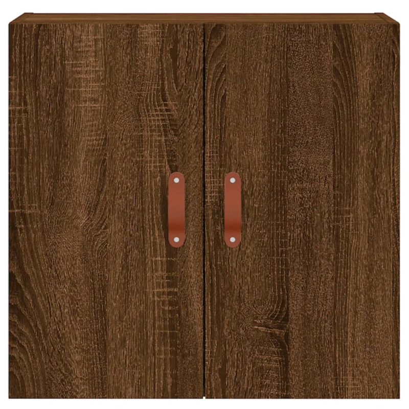 Produktbild för Väggskåp brun ek 60x31x60 cm konstruerat trä