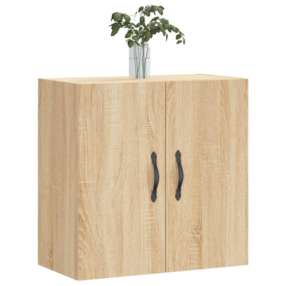 Produktbild för Väggskåp sonoma-ek 60x31x60 cm konstruerat trä