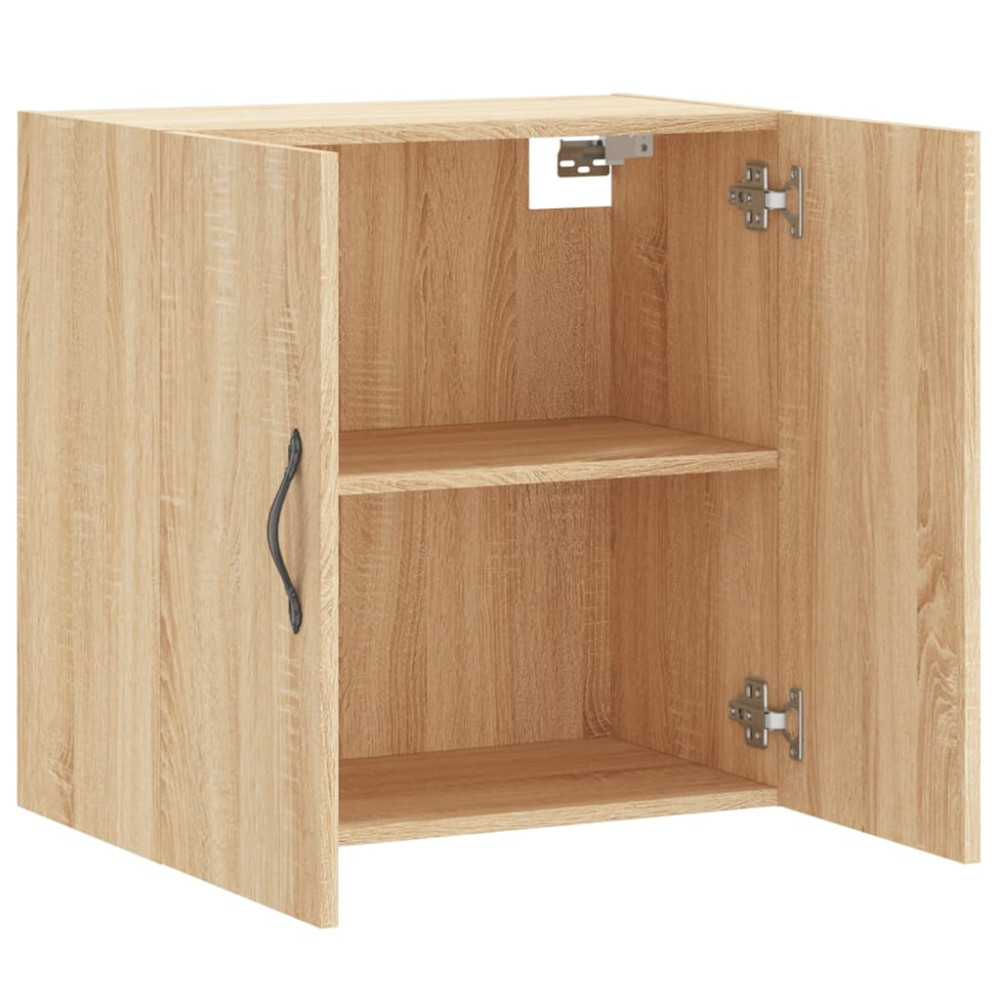 Produktbild för Väggskåp sonoma-ek 60x31x60 cm konstruerat trä