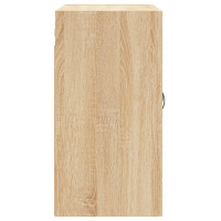 Produktbild för Väggskåp sonoma-ek 60x31x60 cm konstruerat trä