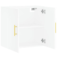 Produktbild för Väggskåp vit 60x31x60 cm konstruerat trä
