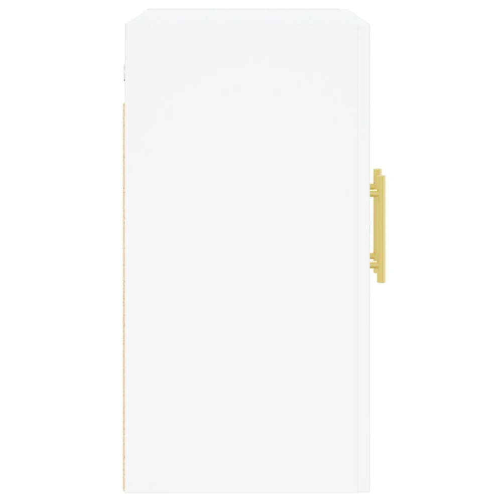 Produktbild för Väggskåp vit 60x31x60 cm konstruerat trä