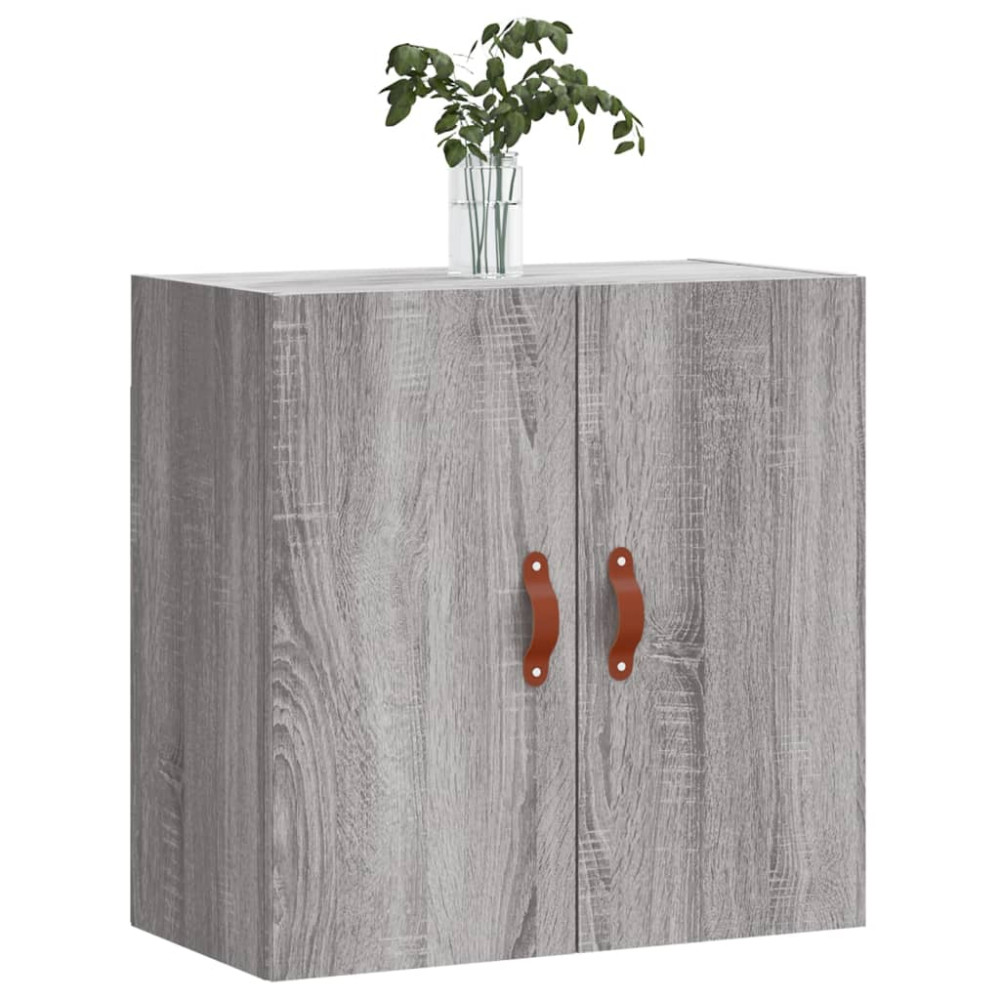 Produktbild för Väggskåp grå sonoma 60x31x60 cm konstruerat trä