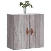 Produktbild för Väggskåp grå sonoma 60x31x60 cm konstruerat trä