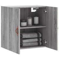 Produktbild för Väggskåp grå sonoma 60x31x60 cm konstruerat trä