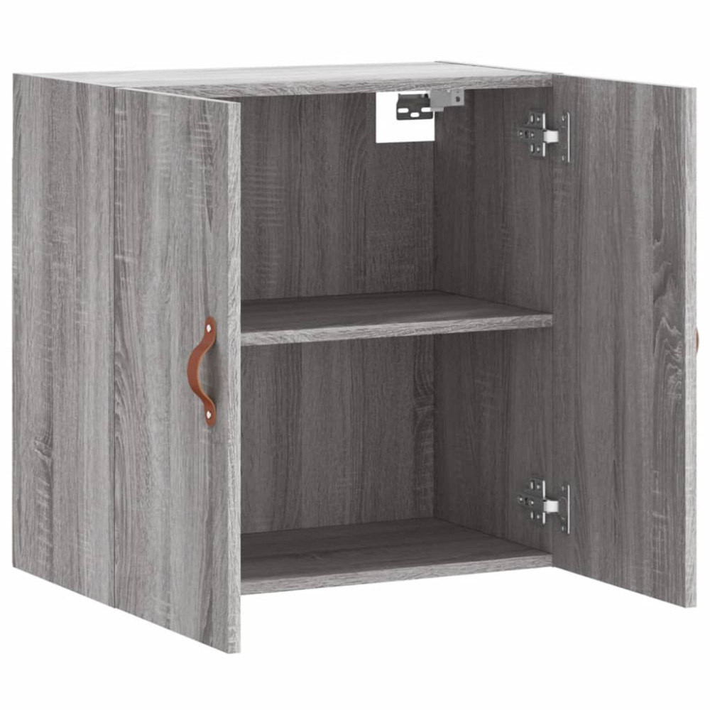 Produktbild för Väggskåp grå sonoma 60x31x60 cm konstruerat trä