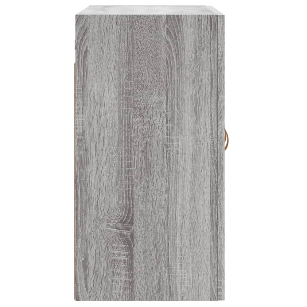 Produktbild för Väggskåp grå sonoma 60x31x60 cm konstruerat trä