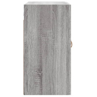 Produktbild för Väggskåp grå sonoma 60x31x60 cm konstruerat trä