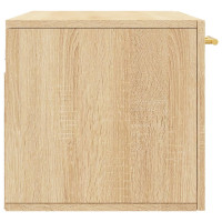 Produktbild för Väggskåp sonoma-ek 80x36,5x35 cm konstruerat trä