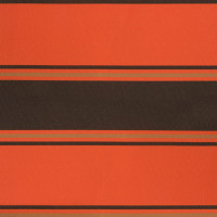 Produktbild för Markis infällbar orange och brun 5x3 m tyg&aluminium