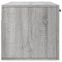 Produktbild för Väggskåp grå sonoma 100x36,5x35 cm konstruerat trä