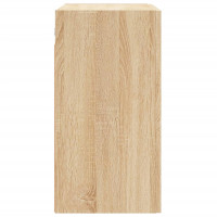 Produktbild för Väggskåp sonoma-ek 60x31x60 cm konstruerat trä