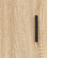 Produktbild för Väggskåp sonoma-ek 60x31x60 cm konstruerat trä