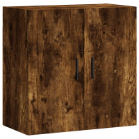 Produktbild för Väggskåp rökfärgad ek 60x31x60 cm konstruerat trä