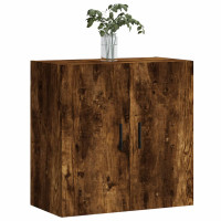 Produktbild för Väggskåp rökfärgad ek 60x31x60 cm konstruerat trä