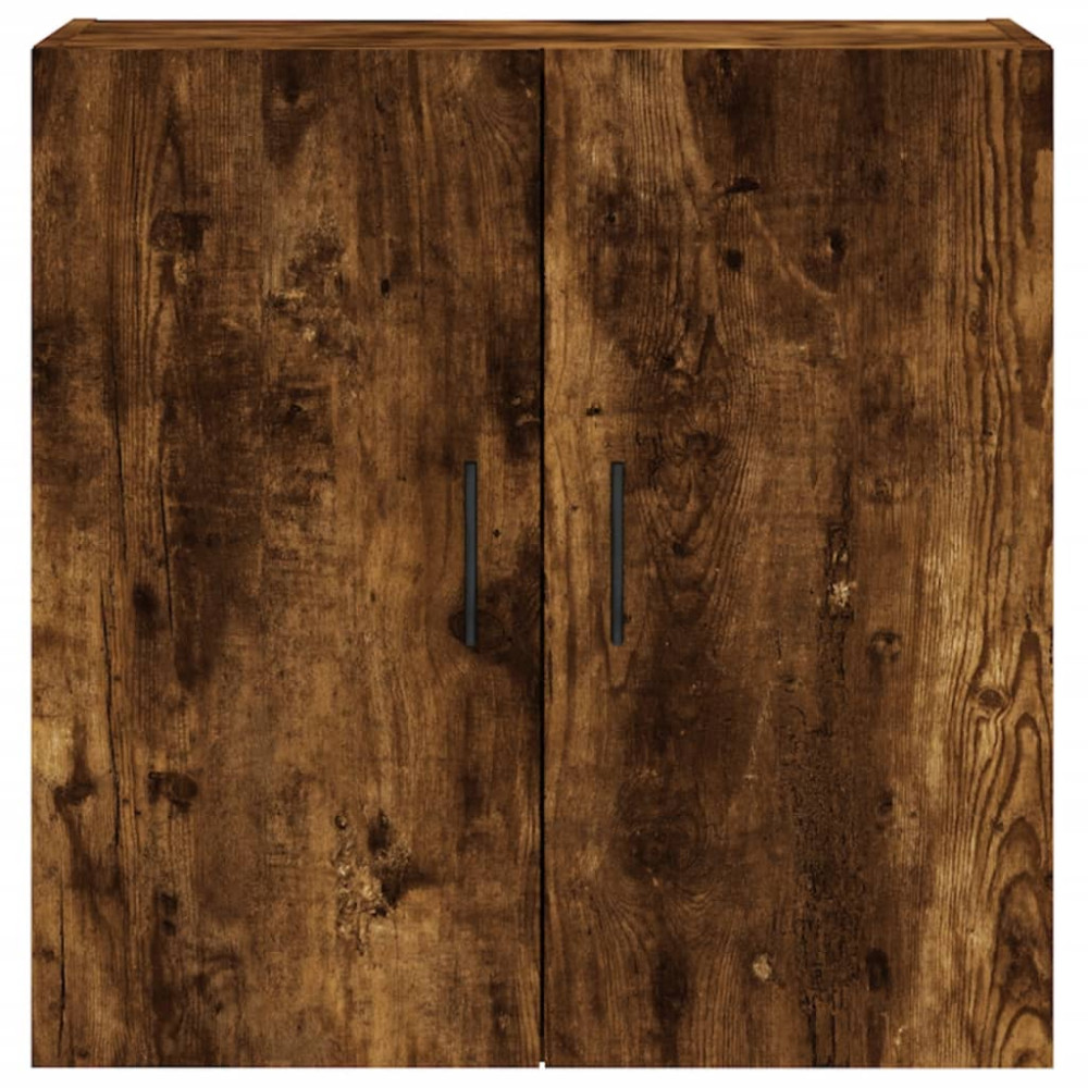 Produktbild för Väggskåp rökfärgad ek 60x31x60 cm konstruerat trä