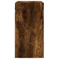 Produktbild för Väggskåp rökfärgad ek 60x31x60 cm konstruerat trä